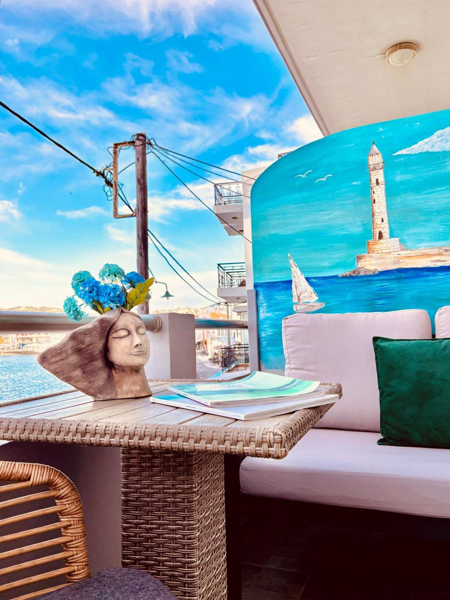 Orpheus House Beachfront 2bdr Chrissi Akti Chania